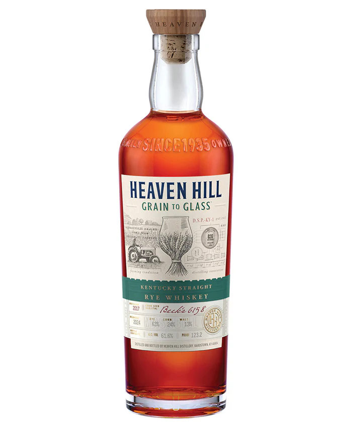 Heaven Hill Grain to Glass Kentucky Straight Rye Whiskey (123.2Proof)
