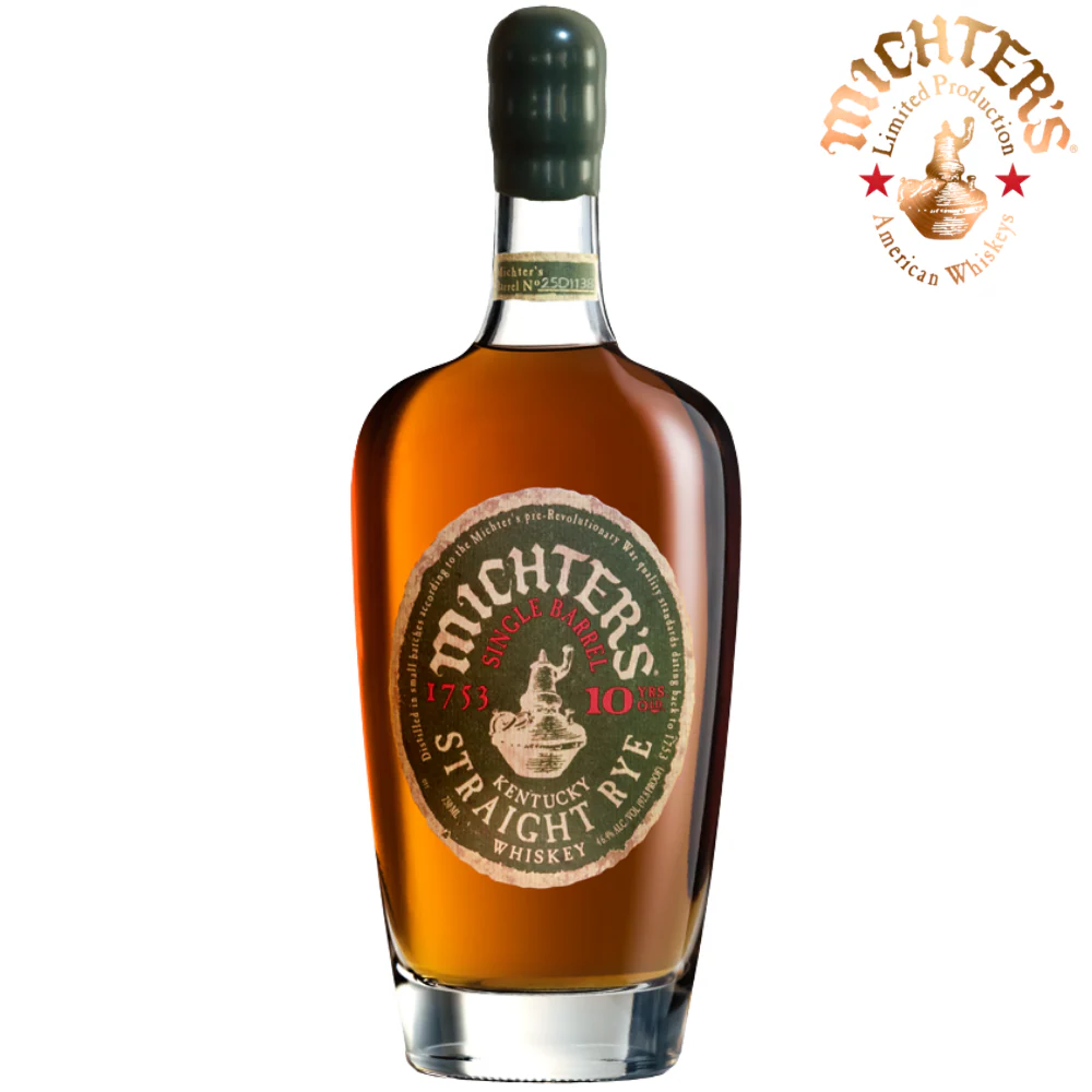 Michter's 2025 Single Barrel 10 Year Rye Whiskey (92.5Proof)