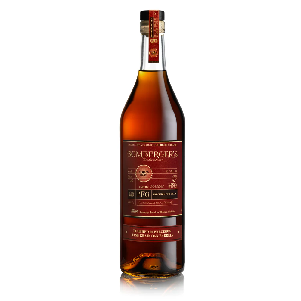 Bomberger's Declaration Straight Bourbon Precision Fine Grain Oak Barrel Finish (100.2Proof)