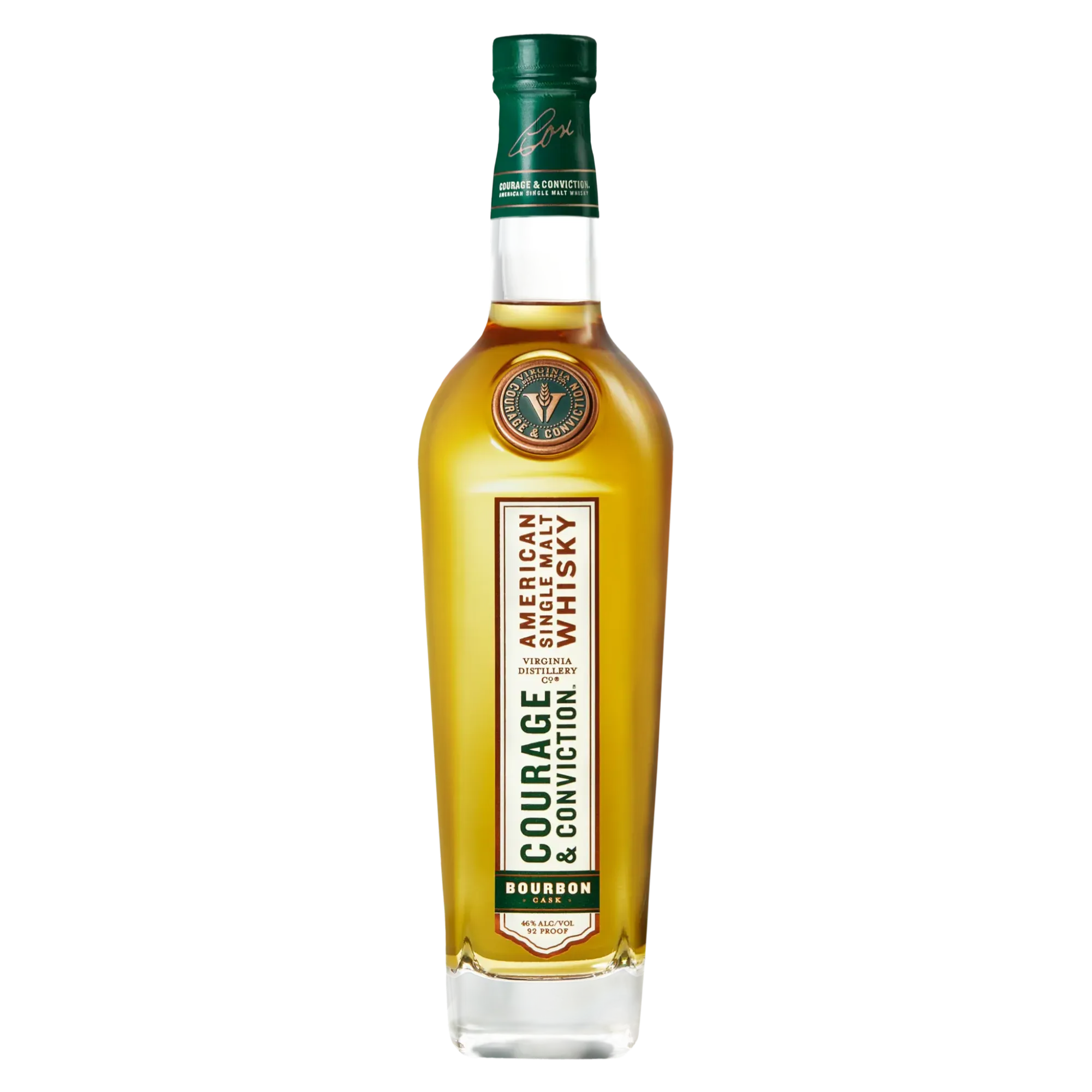 Courage & Conviction - Bourbon Cask American Single Malt Whisky (92Proof)