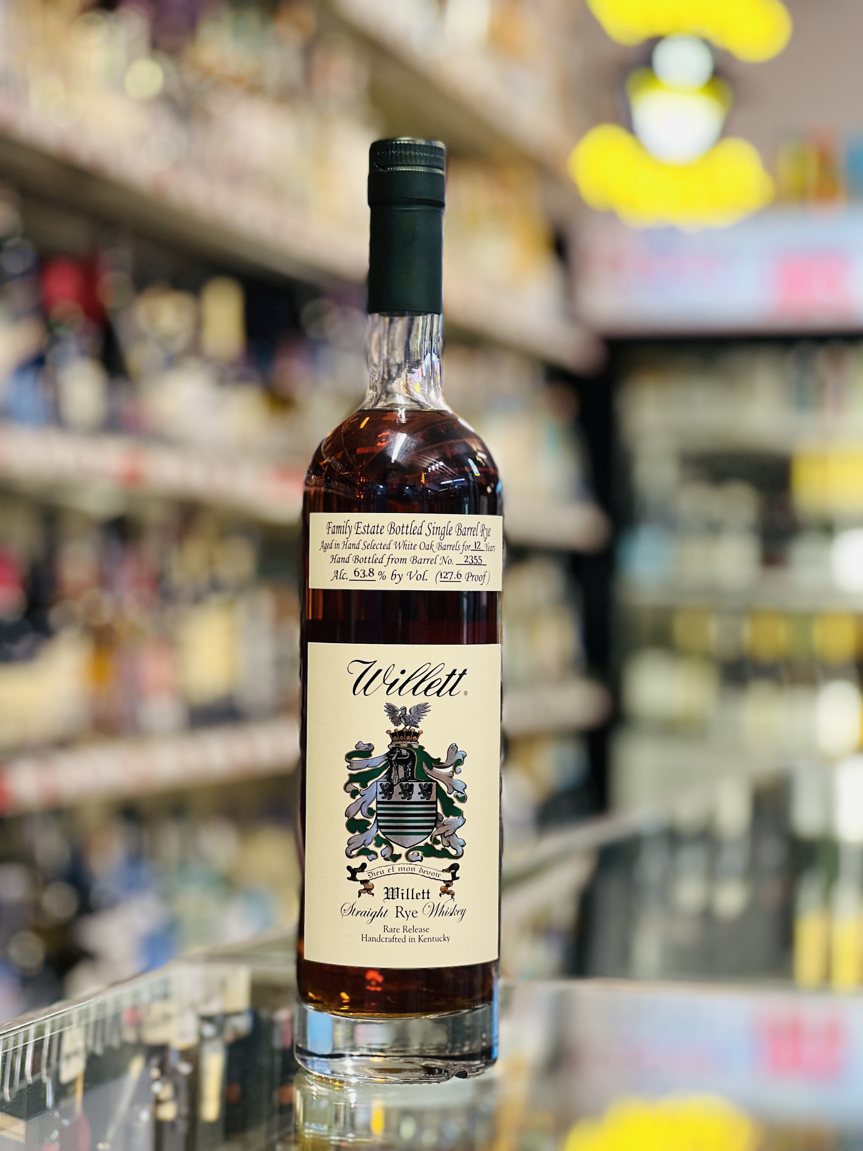 Willett 12Yrs Straight Rye Whiskey(Snake Eyes) (127.6Proof)