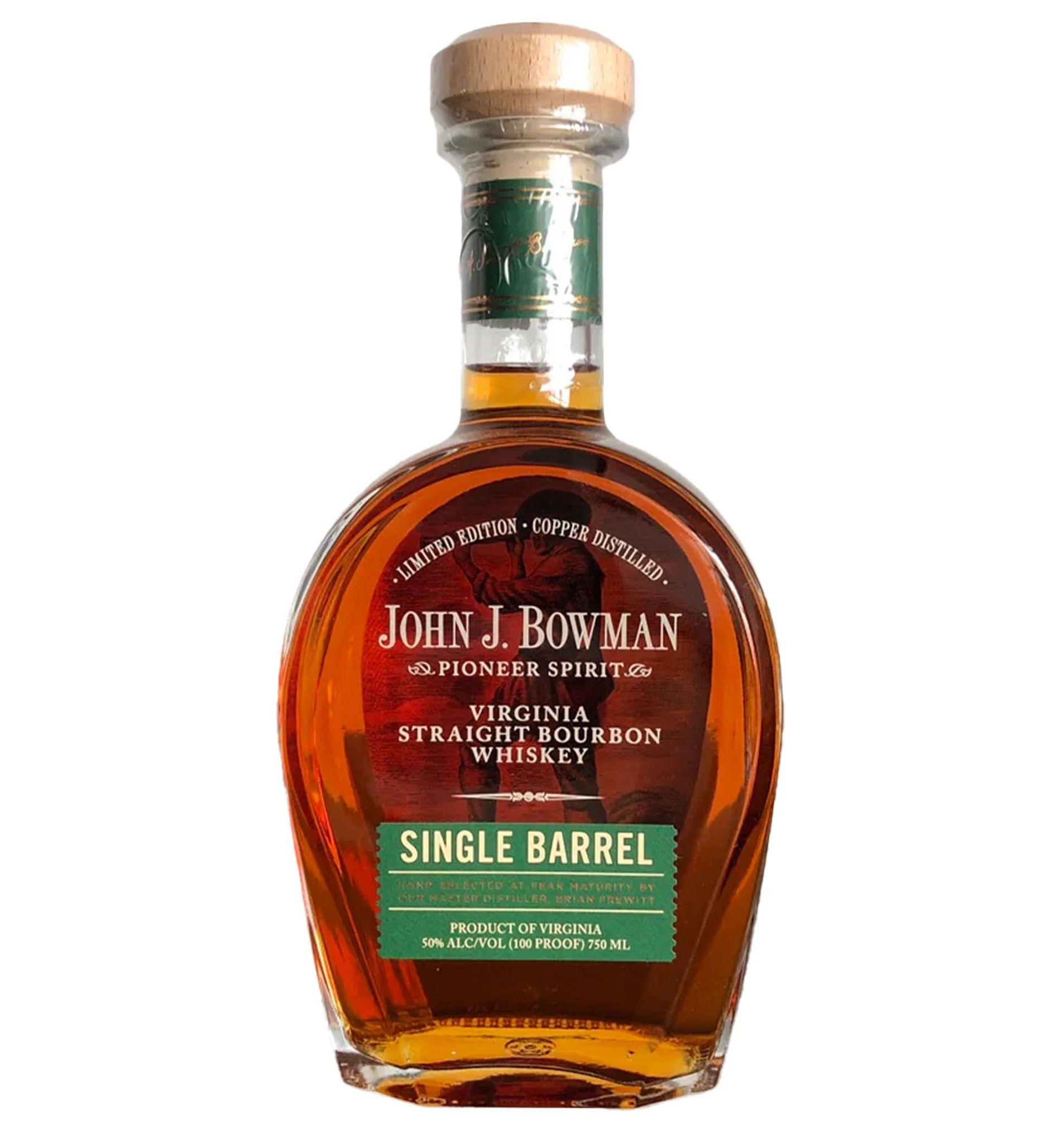 John J. Bowman Single Barrel Straight Bourbon Whiskey (100Proof)