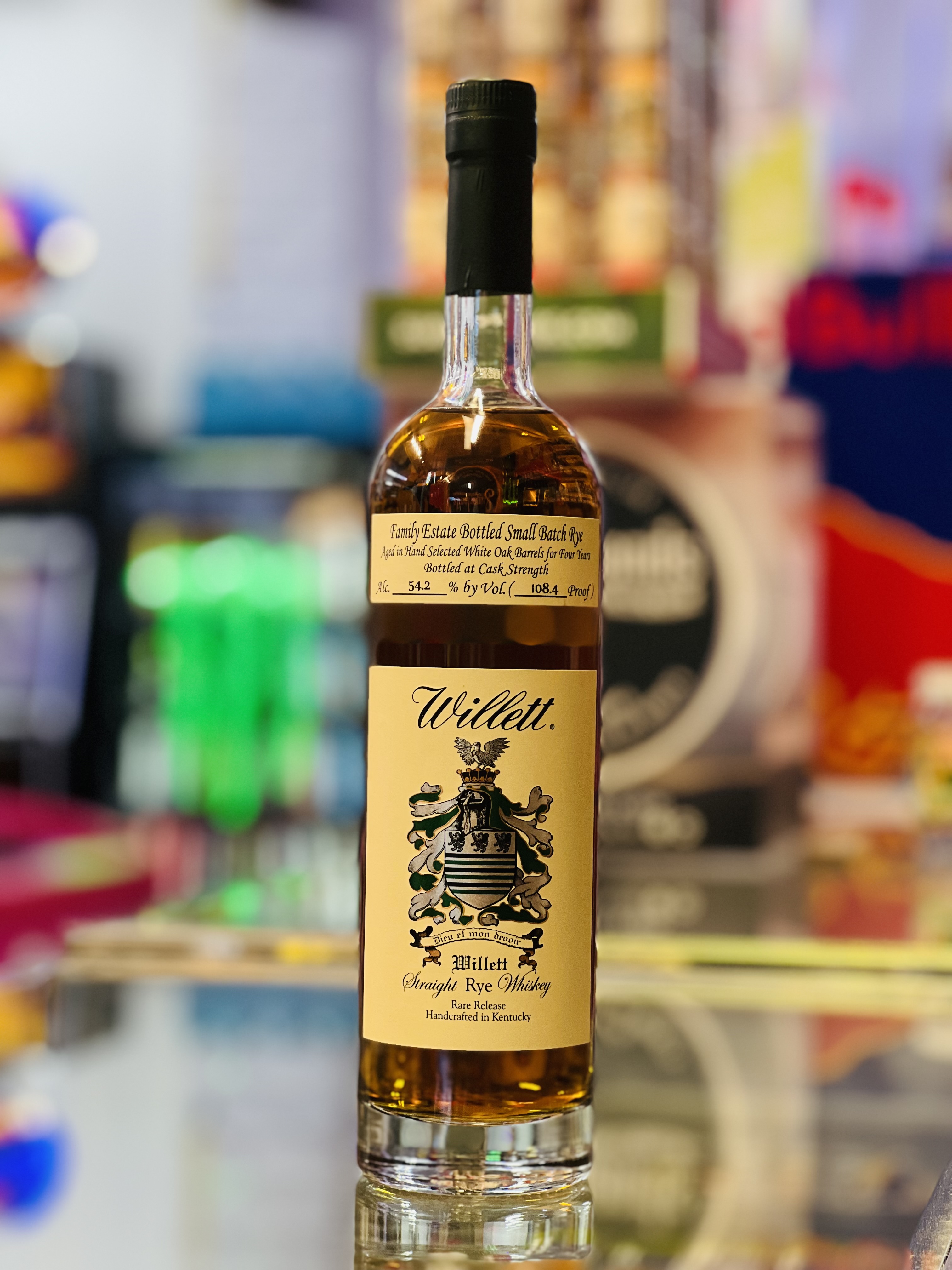 Willett Small Batch Straight Rye Whiskey (108.4Proof)