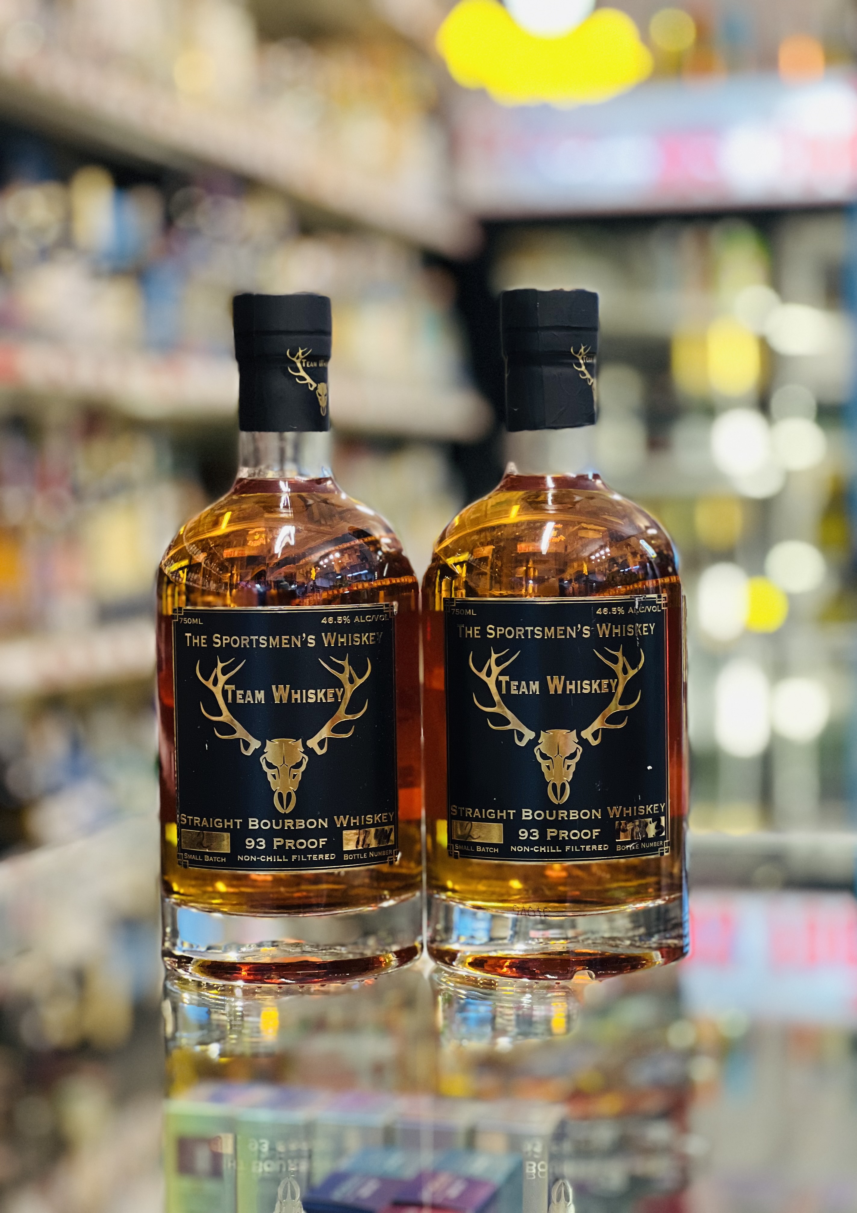 Team Whiskey Straight Bourbon Whiskey (93Proof)