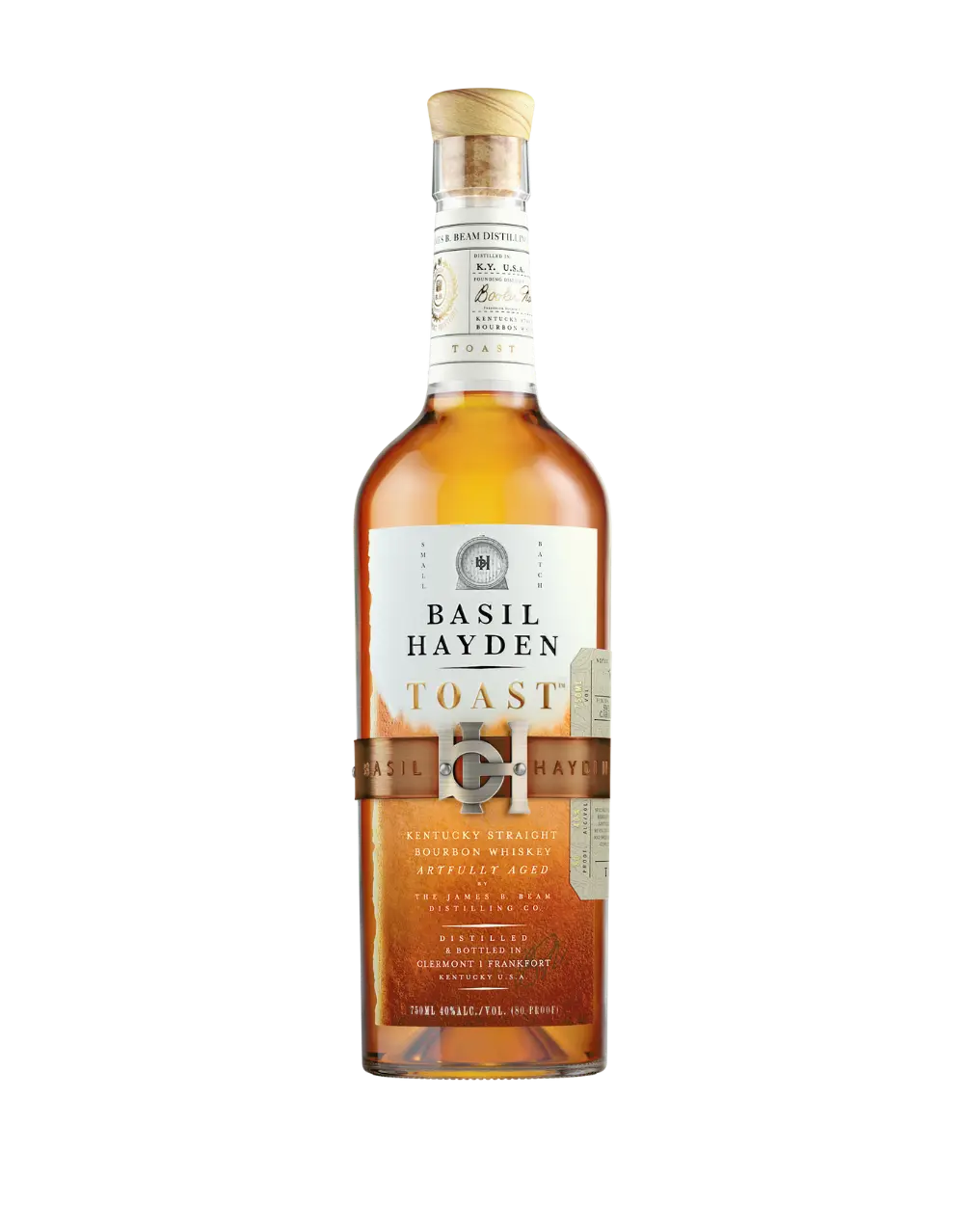 Basil Hayden Toast Bourbon Whiskey (80Proof)