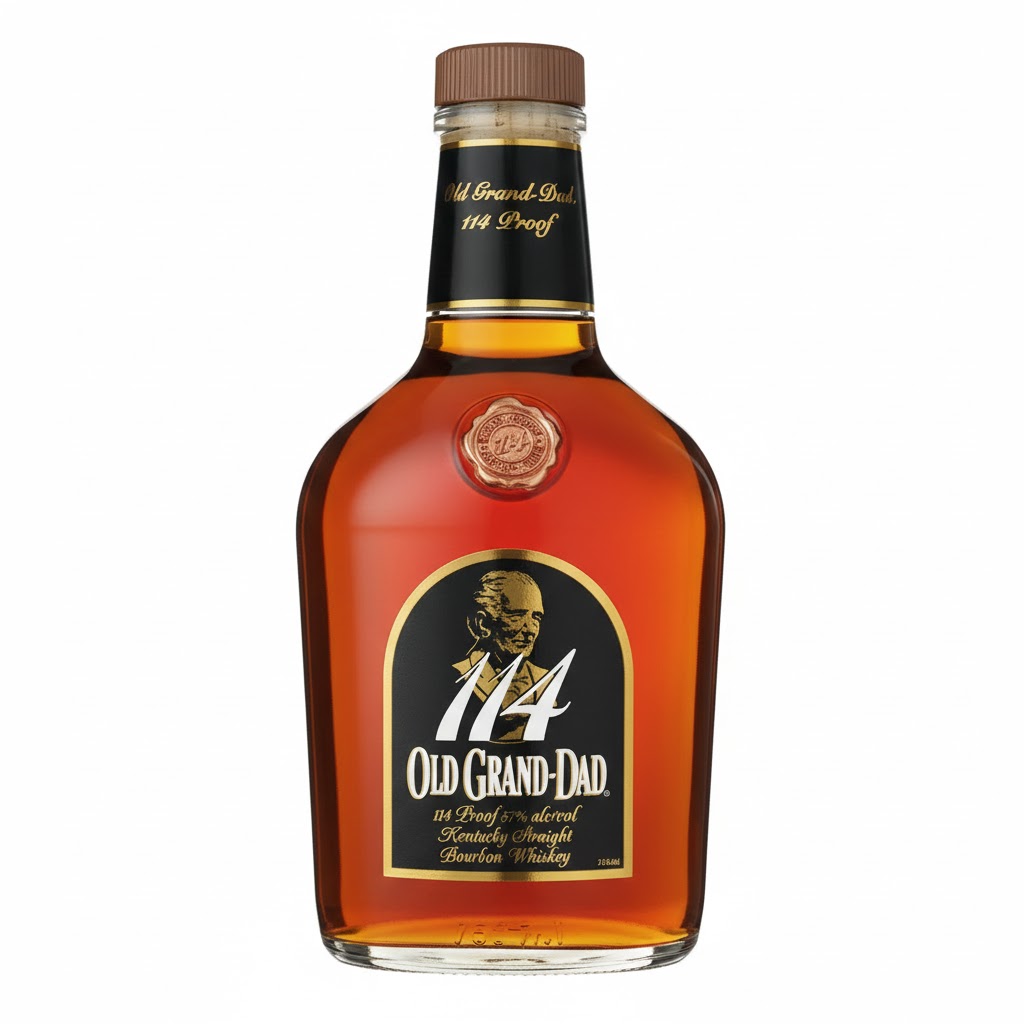 114 Old Grand Dad Straight Bourbon Whiskey (114Proof)