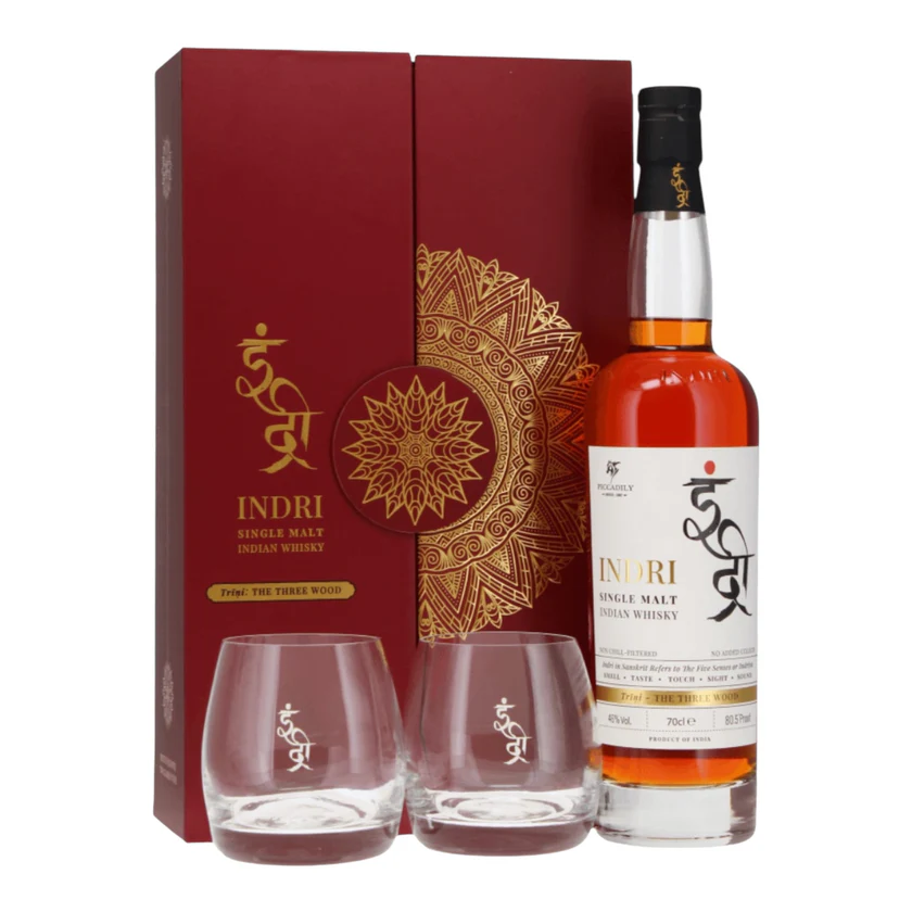 Indri Indian Single Malt Whisky (92Proof)