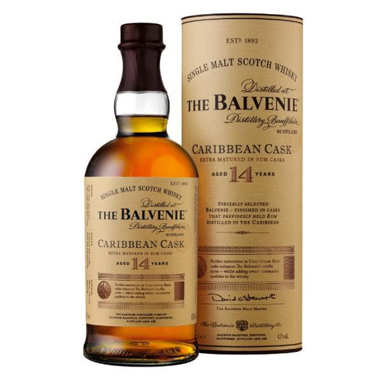 The Balvenie 14Yrs Caribbean Rum Cask (86Proof)