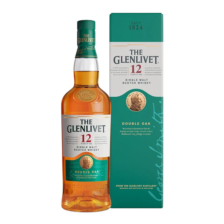The Glenlivet 12Yrs Double Oak Single Malt Scotch (80Proof)