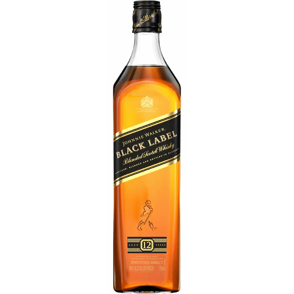 Johnnie Walker 12Yrs Black Label Blended Scotch (80Proof)