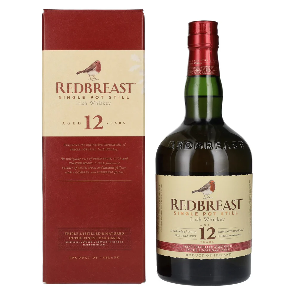Redbreast 12Yrs Single Pot Still Irish Whiskey(80Proof)
