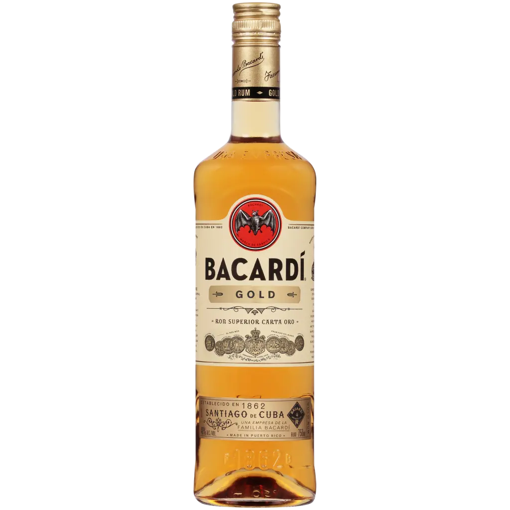 Bacardi Gold Rum (80Proof)
