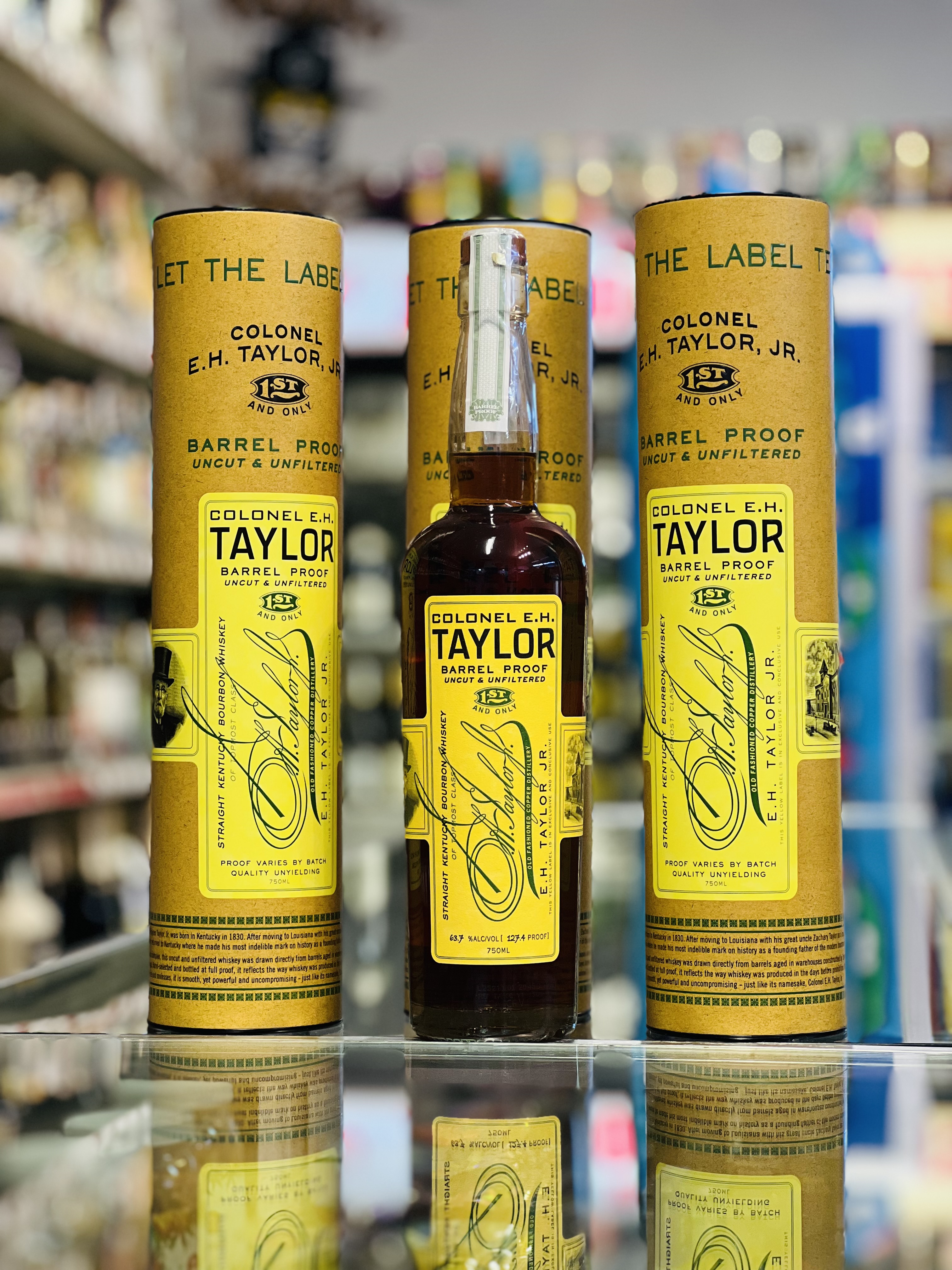 E.H Taylor Jr Barrel Proof Bourbon (127.4Proof)