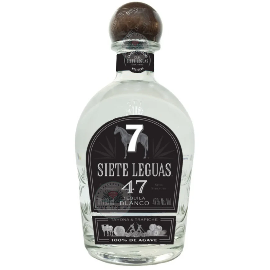 Siete 7 Leguas Blanco Tequila (94Proof)