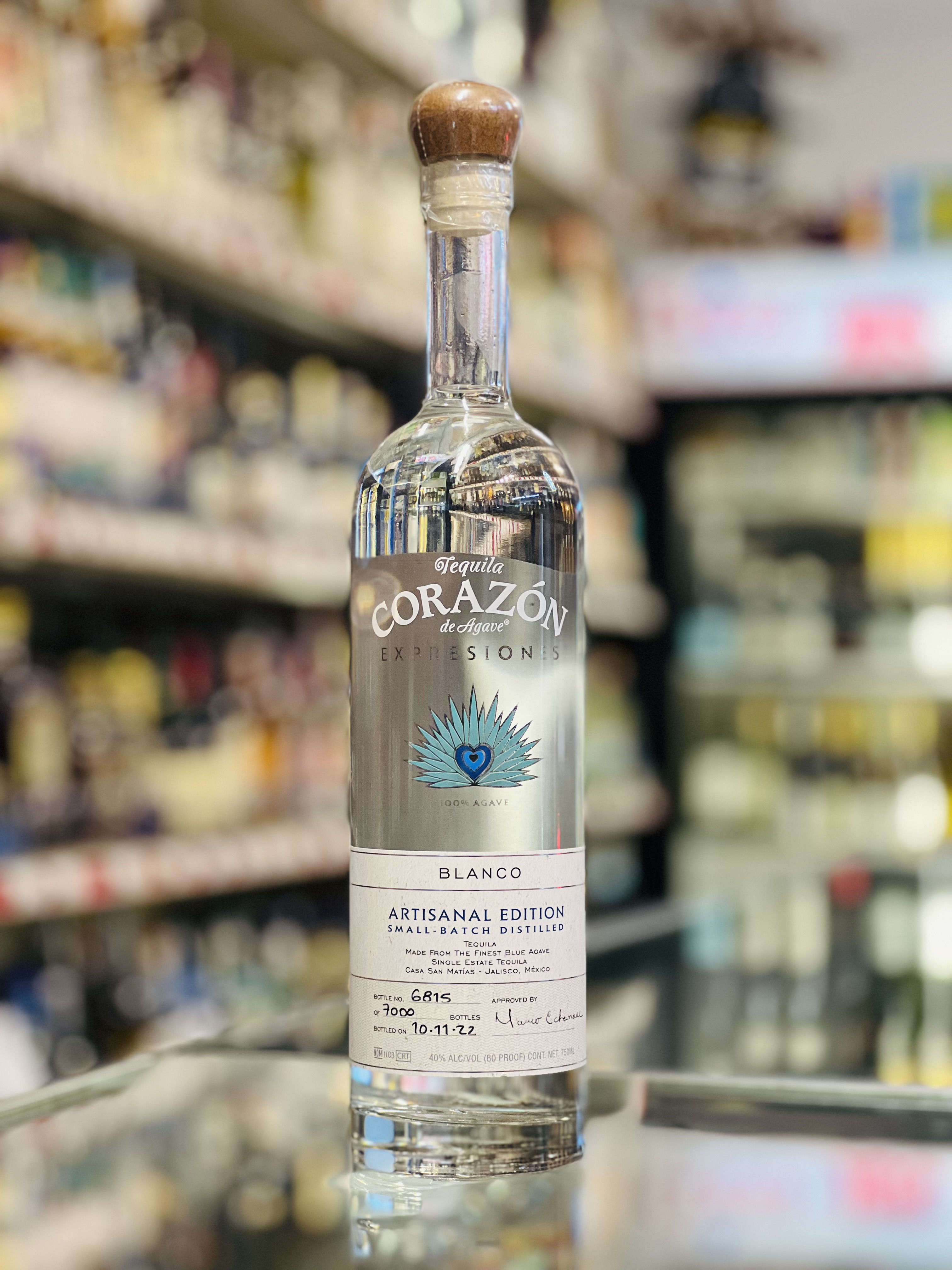 Corazon De Agave Tequila Blanco Expresiones Artisanal Edition